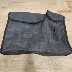 THIRTY ONE Pack n Pull Caddy, BLACK GRAY Cross Pop Bag CAR Organizer Tote, EUC